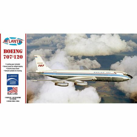 BULLICIO 1-139 Scale Boeing 707 Astrojet Plastic Figures BU3533779